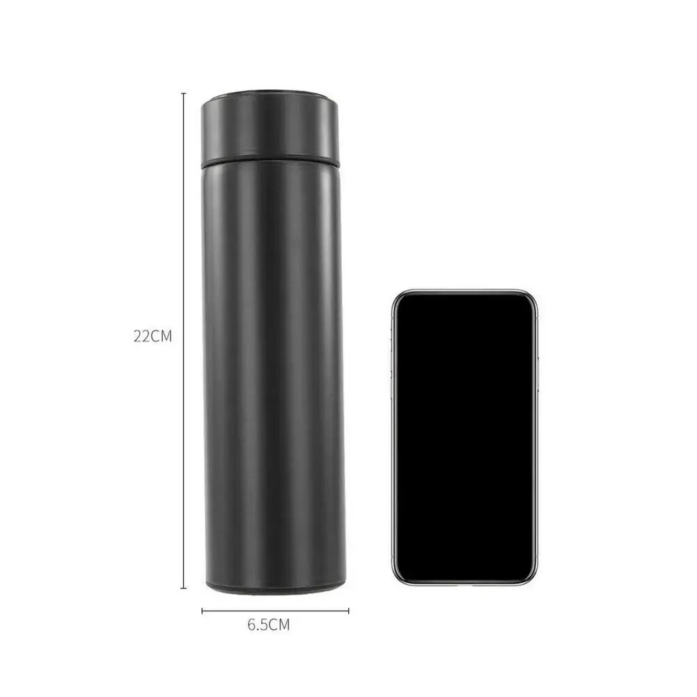 

Smart 304 Stainless Steel Vacuum Water Cup LED Screen Temperature Display Cup Car Travel Insulation Cup Business Gift