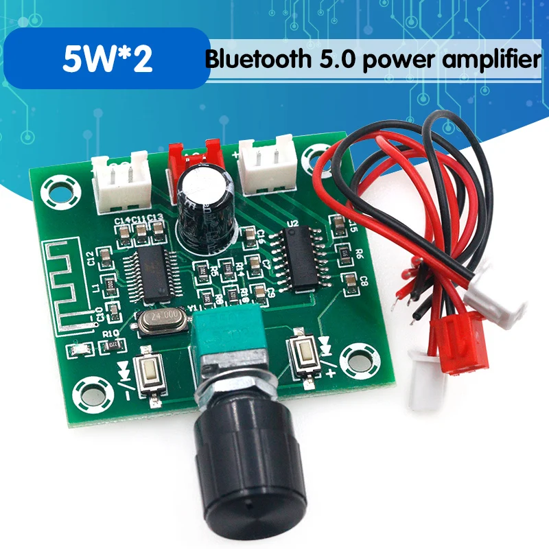 XH A158 ultra clear Bluetooth 5 0 Плата усилителя мощности pam8403 малой DIY беспроводной динамик