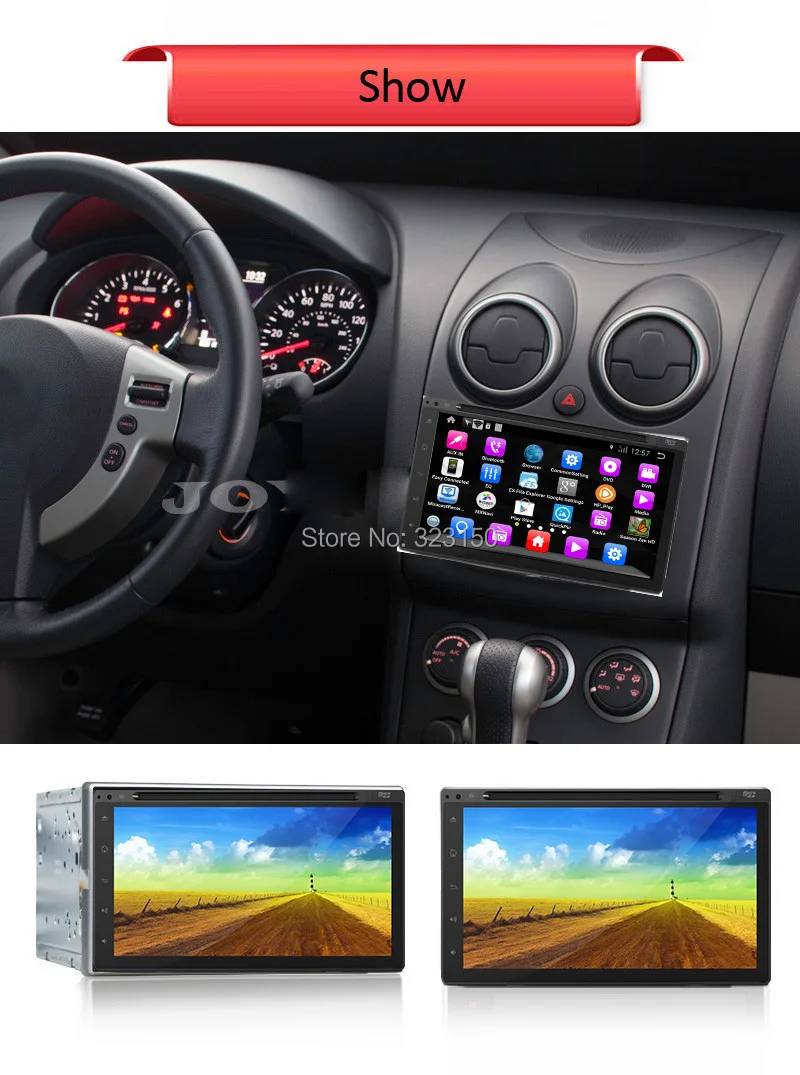 Автомобильный dvd-плеер на основе Android универсальный двойной 2 din 7 дюймов GPS стерео