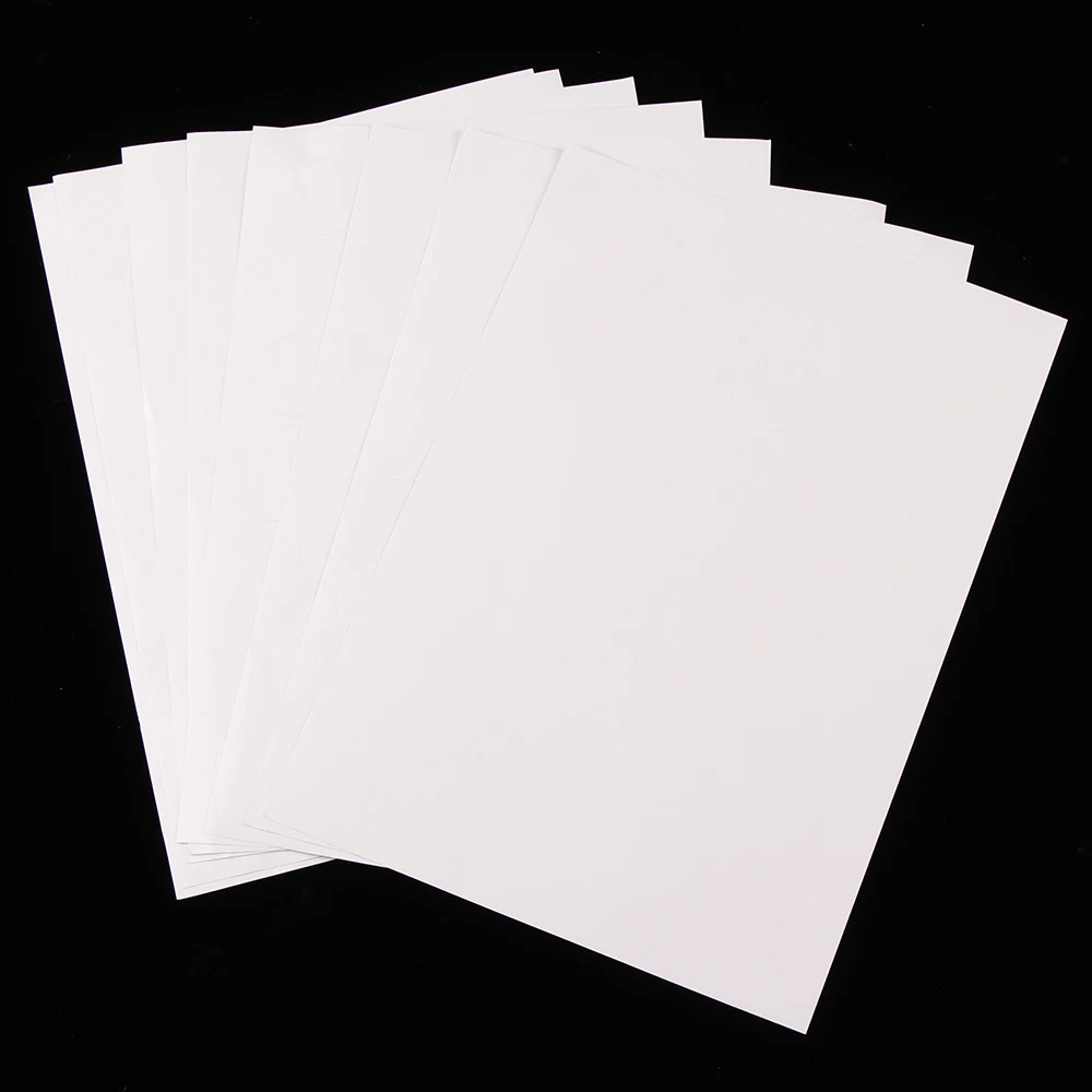 Круглые самоклеящиеся наклейки 5 листов круглые этикетки A4 для лазерного или