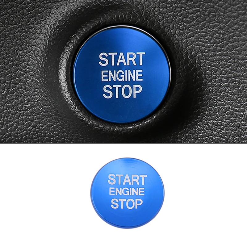 

Haval H6 3-го Поколения GT 2021-2024 HEV PHEV Кнопка Запуска И Остановки Круглое Кольцо Крышки Алюминиевый Сплав Внутренняя М...