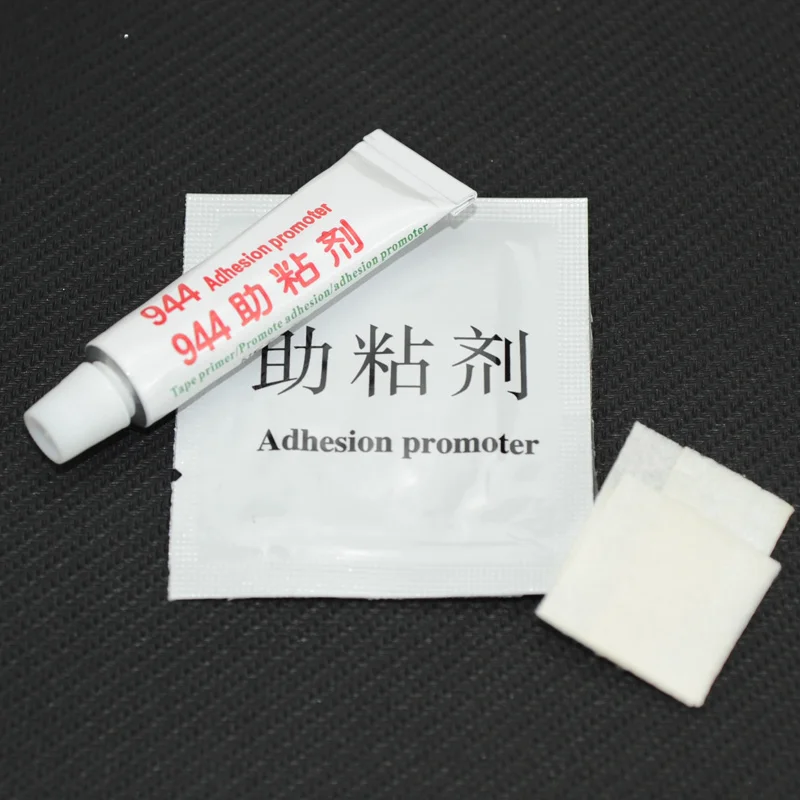 Adhesive Promoter Маленькая D 9*10 мм Универсальная Погодная лента, автомобильная звукоизоляция, Уплотнительная резиновая лента, анти-шум, резина, 3 м, клейкая лента, уплотнение двери автомобиля - Цвет: Adhesive Promoter