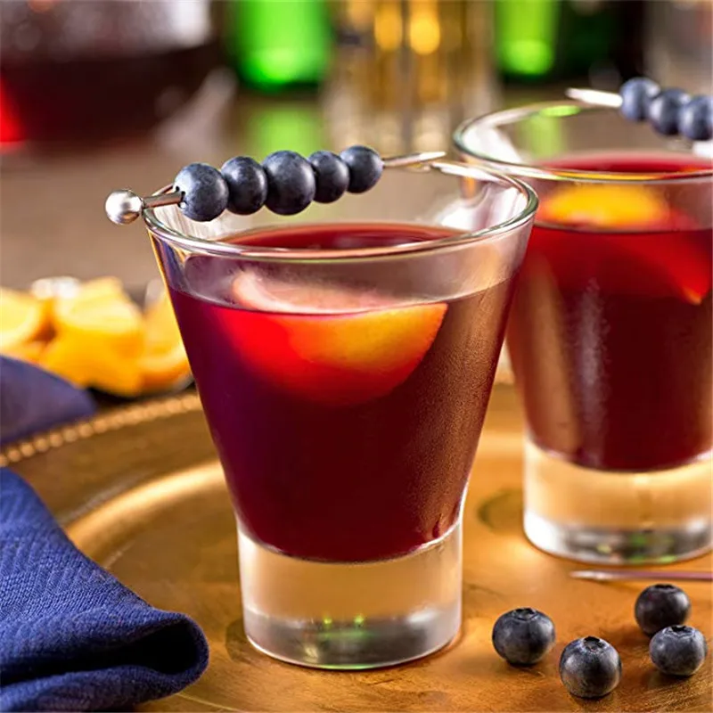 20 шт Нержавеющая сталь палочки для коктейля зубочистки вечерние Барные