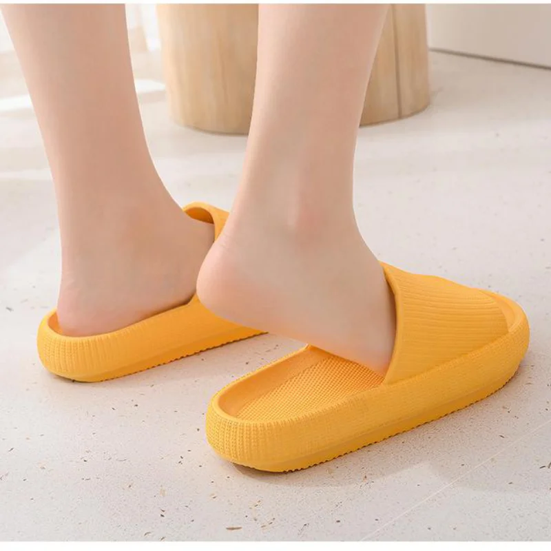 

Thick Platform Slippers Women Indoor Bathroom Slipper Soft EVA Anti-slip Lovers Home Floor Slides Ladies Spring/Summer Shoes