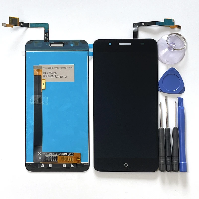 

ЖК-дисплей 5,5 "M & Sen для ZTE Blade A610 Plus Blade A2 Plus BV0730, экран с сенсорной панелью и дигитайзером для A610 Plus, оригинал