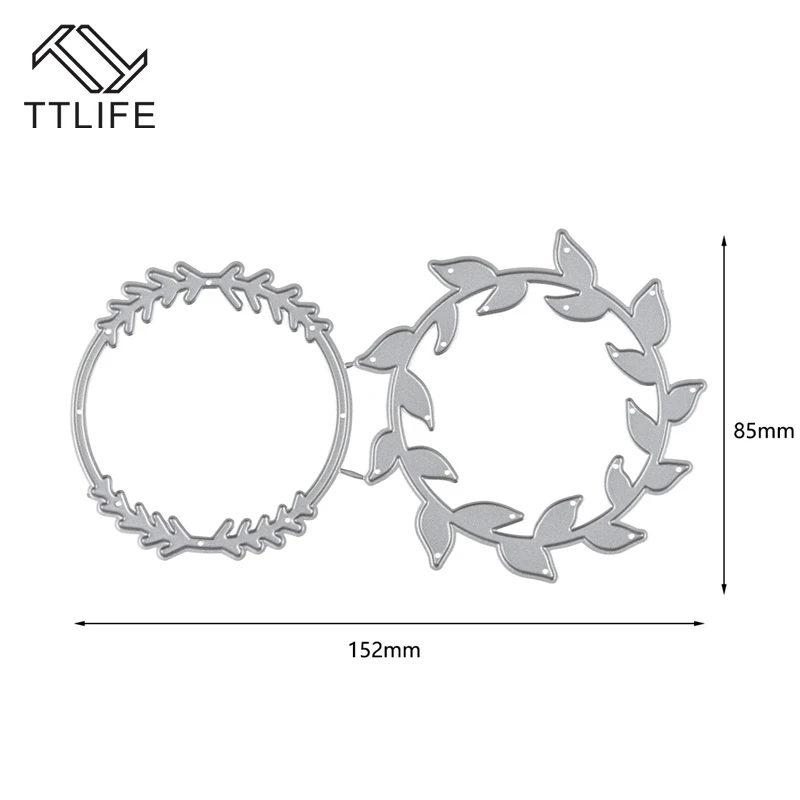 TTLIFE волновая рамка металлические режущие штампы для рукоделия скрапбукинга