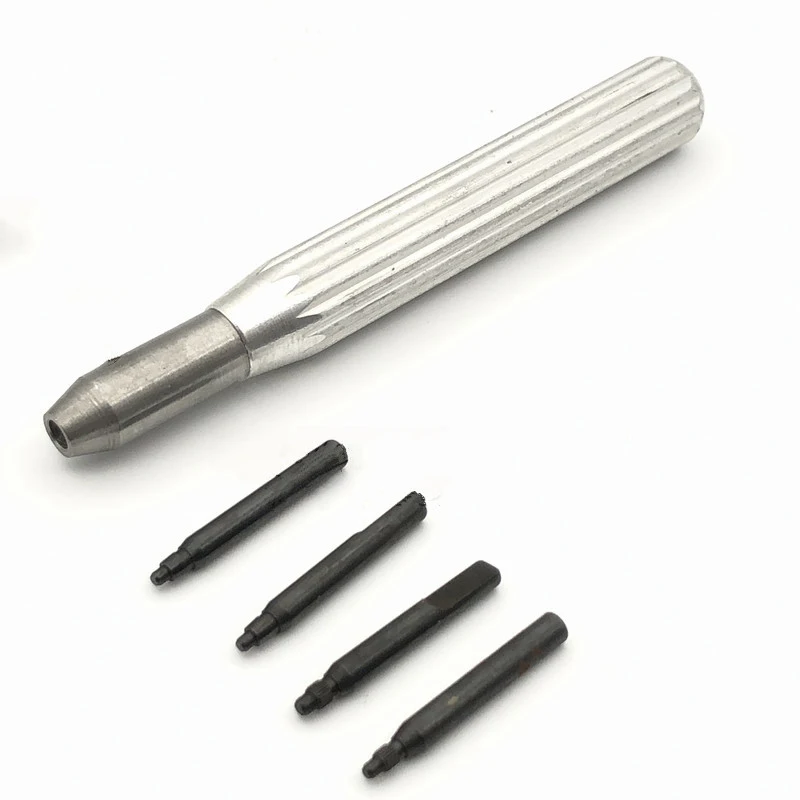 

Stainless Steel Watch Crown Tube Insert Remover Opener Holder with 4 Pins for Removing Rlx Tudr Case Tube Watchmaker