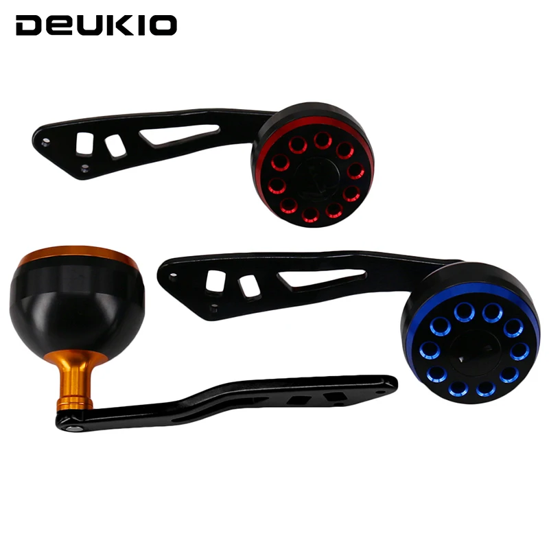 

DEUKIO Fishing Reel Handle Knob Dia 38MM Metal Rocker Knob Spinning Wheel Machined for ABU Shimano Daiwa Pesca Baitcasting Reel