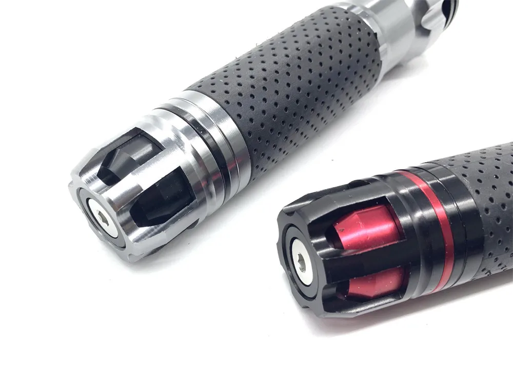 CNC мотоциклетные 7/8 ''рукоятка гоночный руль шапки ручки 22 мм Универсальный уличный и гоночный гоночное сцепление