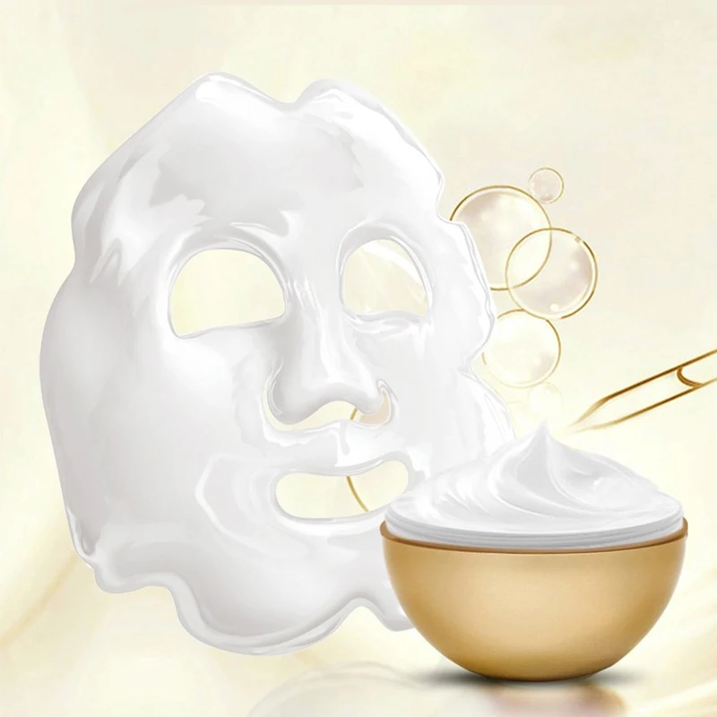 1 шт. Дрожжевая маска-яйцо крем контроль жирности сужает поры отбеливающий