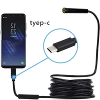 5 5mm7mm endoscope waterproof 480p usb borescope underground 1 3 5m flexible inspection camera head for type c android phone pc