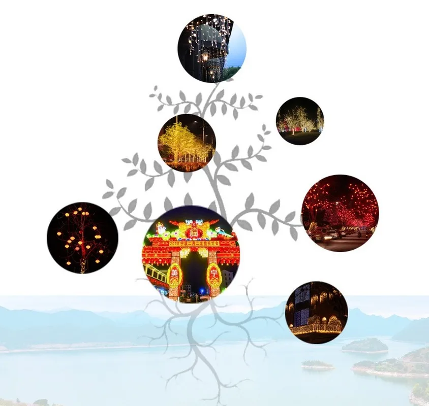 

Christmas Decorations for Home Navidad Fairy Lights Outdoor Luces Led String Light Santa Claus for Party Christmas USB Curtain