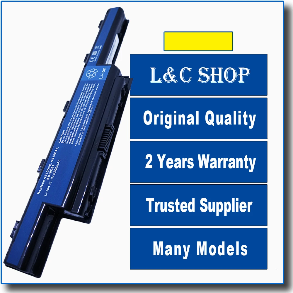 

Аккумулятор для ноутбука Acer 31CR19/652 31CR19/65-2 31CR19/66-2 AK.006BT.075 AK.006BT.080 AS10D31 AS10D3E