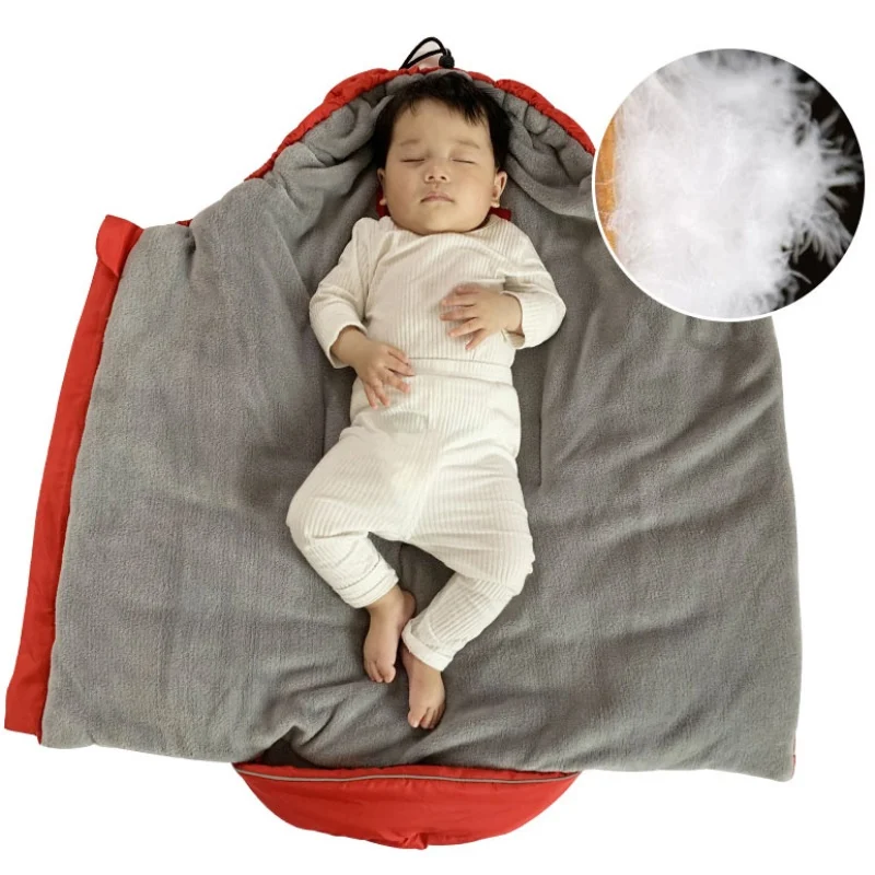 Universal Baby Stroller Sleeping Bags Winter Warm Sleepsack Envelope For Newborn Babies 0-24M Infants Windproof Cocoon Swaddling | Мать и