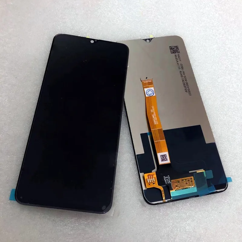 6 3 дюймовый ЖК дисплей для Realme Q полный кодирующий преобразователь сенсорного