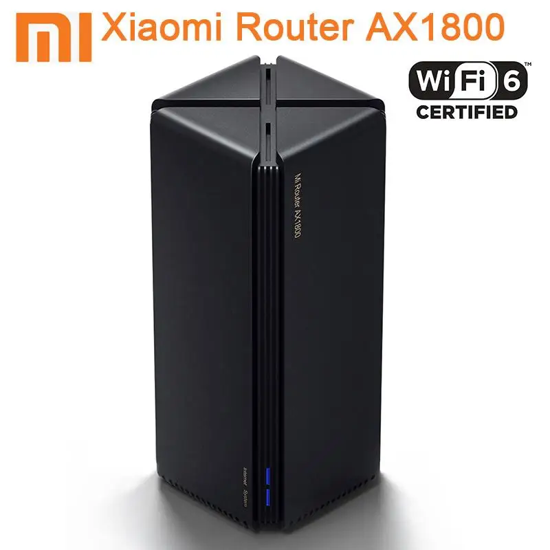 

Маршрутизатор Xiaomi AX1800 Wifi 6 гигабитный 2,4 ГГц 5 ГГц 5-ядерный двухдиапазонный маршрутизатор OFDMA с высоким коэффициентом усиления 2 антенны шире...