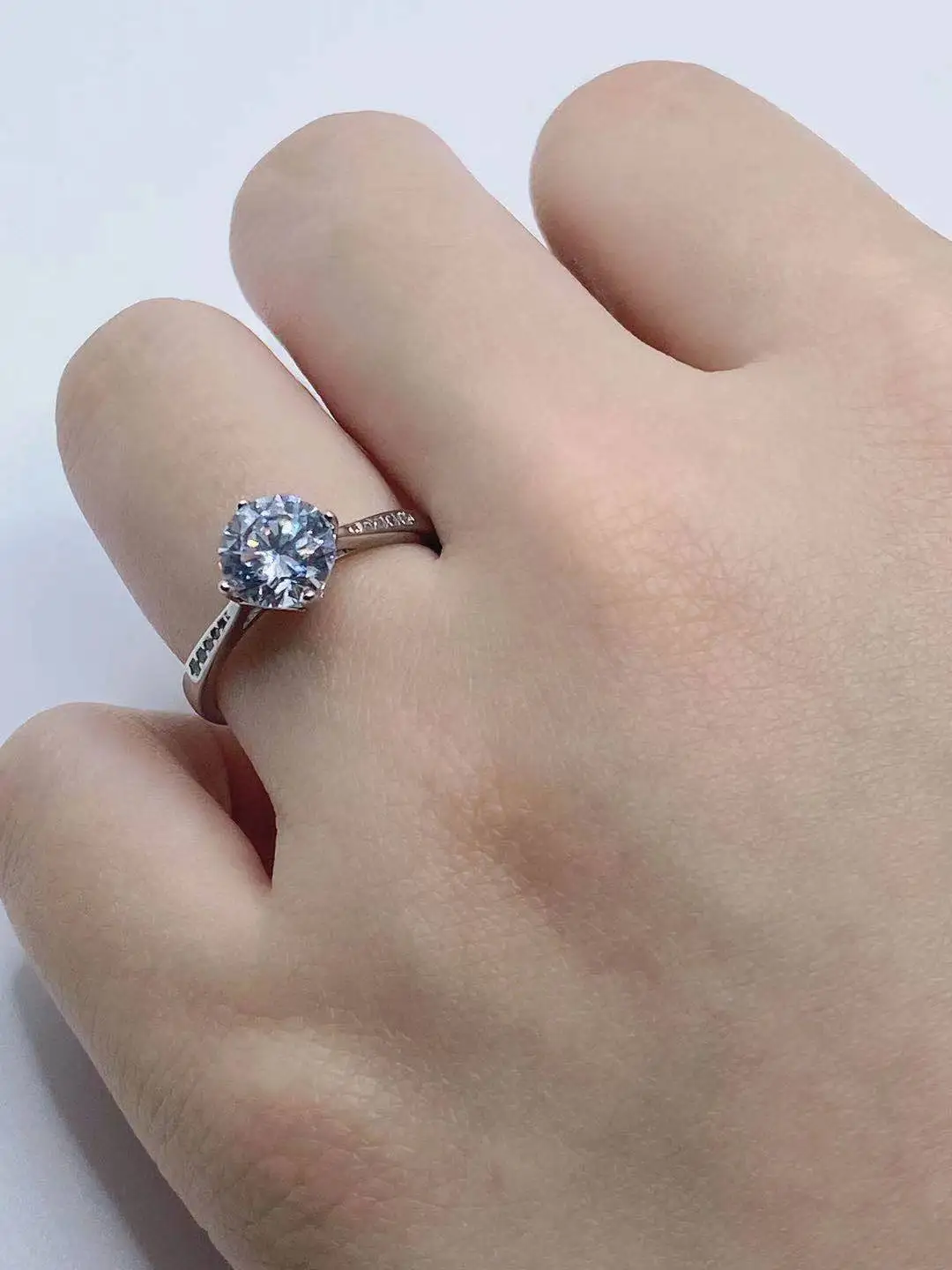 

Boutique zircon adjustable ring suitable for marriage proposal engagement wedding couple ring gift zircon diamond ring