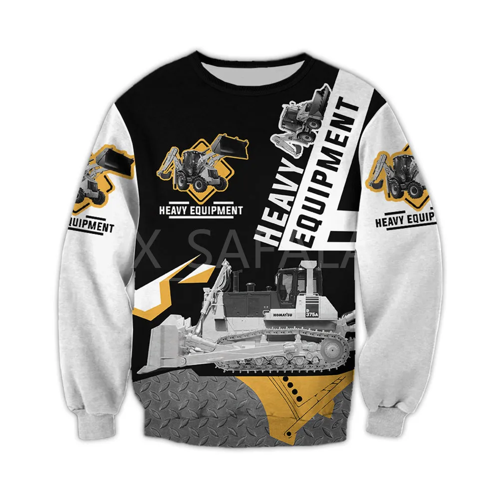 

Heavy Equipment 3D Print Hoodie Man Women Harajuku Spring Autumn Outwear Zipper Pullover Sweatshirt Casual Unisex Jacket Style-1