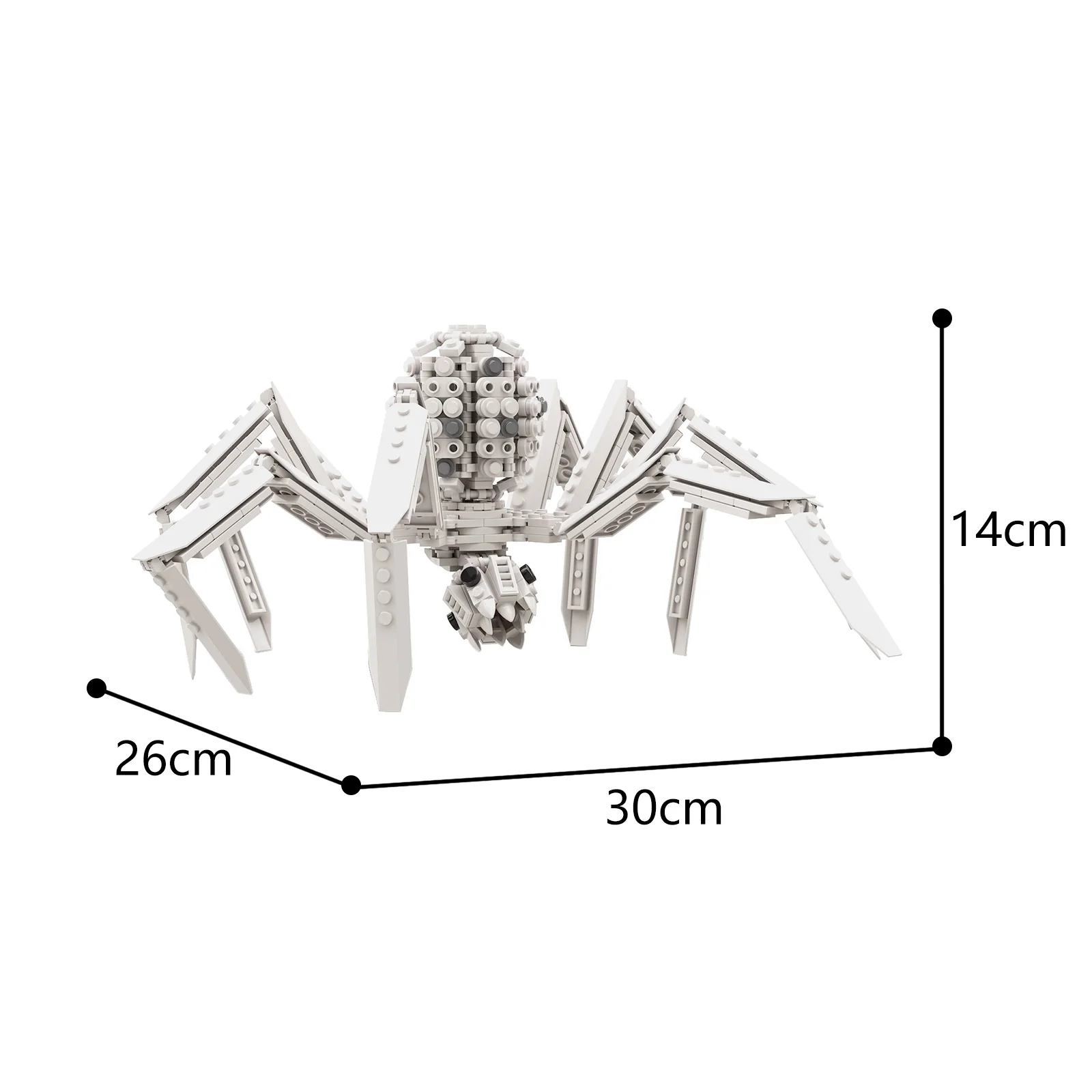 

Star Movie Figures Ice Spider Frozen Dangerous Model MOC Building Blocks DIY Assembly Bricks Toys Collection Decor Kids Gifts