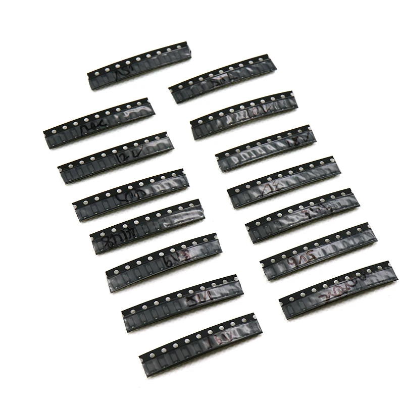 SOD-123 1206 0.5W Zener diode SMD package 15 values * 10 pcs =150pcs  KIT