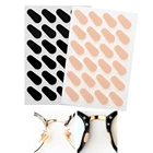 Носоупоры для очков из мягкого ЭВА, Нескользящие самоклеящиеся, без складок, держатели для очков, аксессуары для очков, 12 пар