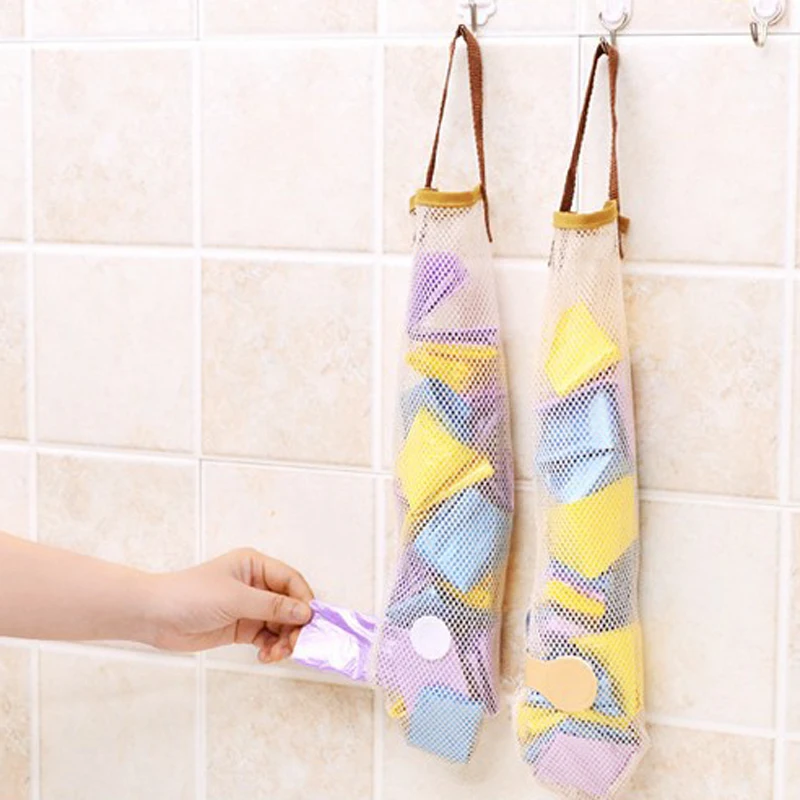 3 шт кухонные фрукты овощи хранения висячие сумки многоразовые продуктовые
