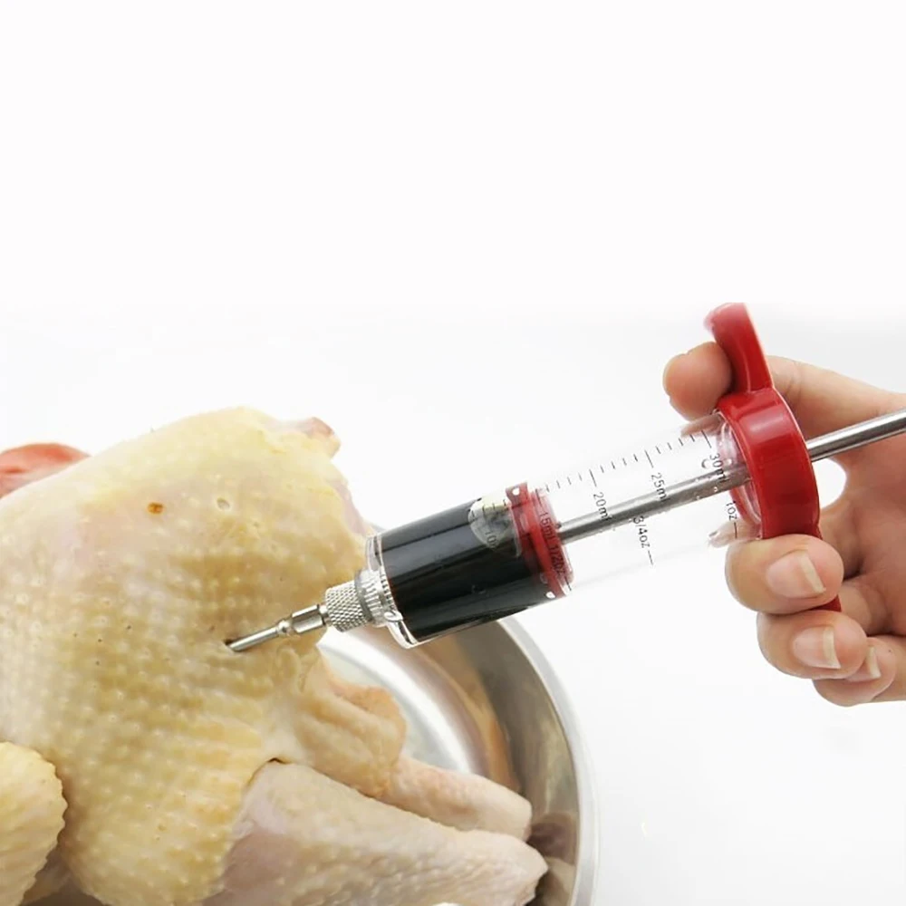 Шприцы для маринада и специй игла из нержавеющей стали Приготовления Соусов