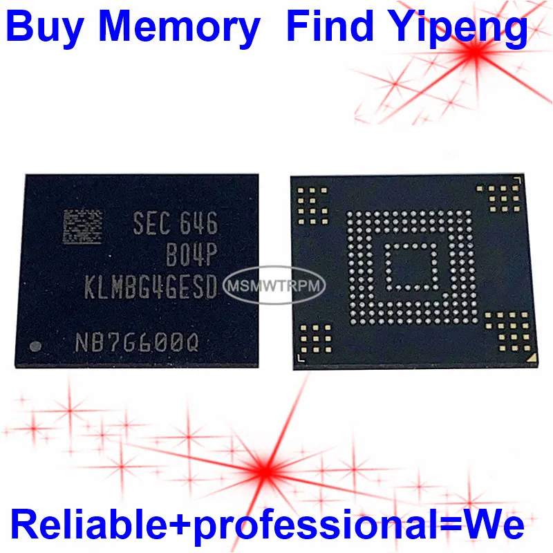 

Флэш-память KLMBG4GESD-B04P 153FBGA EMMC 5,1 32 Гб KLMBG4GESD