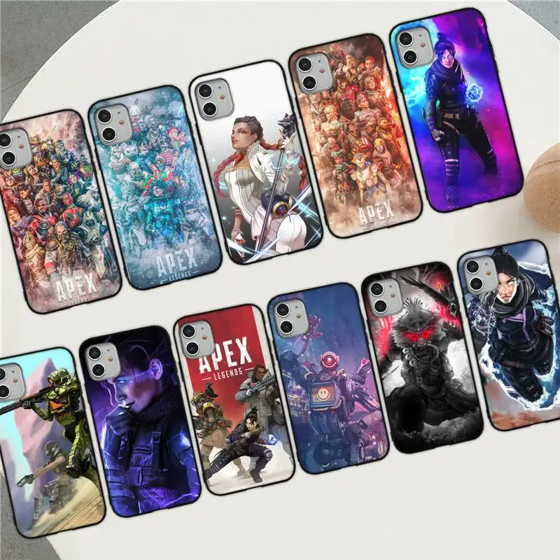 

Apex Legends Phone Case for iPhone 11 12 13 mini pro XS MAX 8 7 6 6S Plus X 5S SE 2020 XR cover