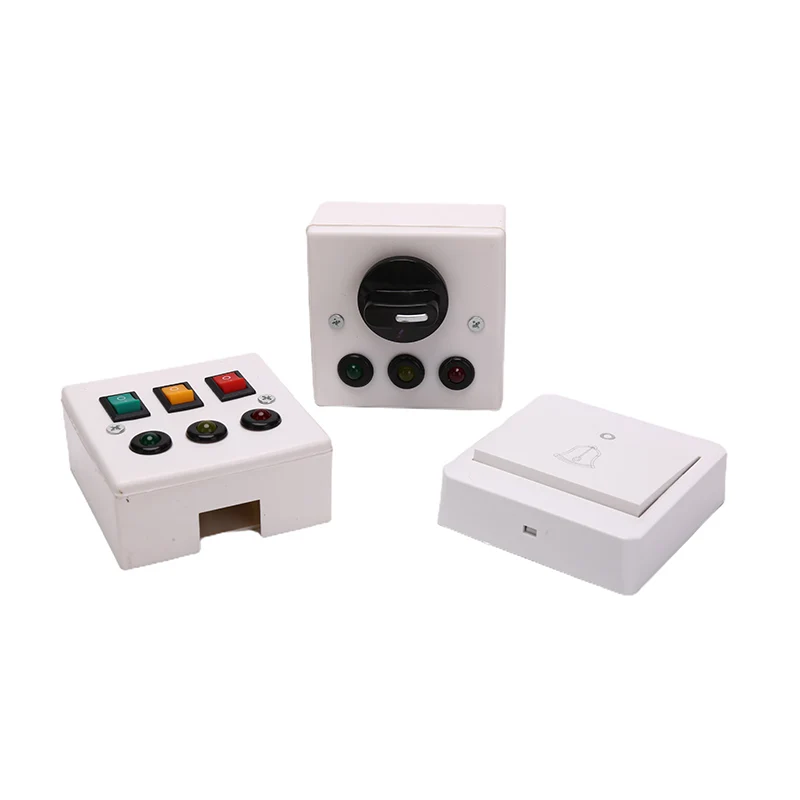 

1pcs Children Busy Board Diy Accessories Material Plug Socket Electrical Switch Toy Educational Sensory Activity