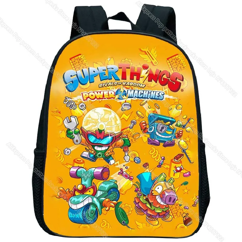 

Baby Boys Girls Mini Backpack Kids Superthings Power Machines Kindergarten Rucksack Children Super Zings7 Knapsack Cartoon Anime