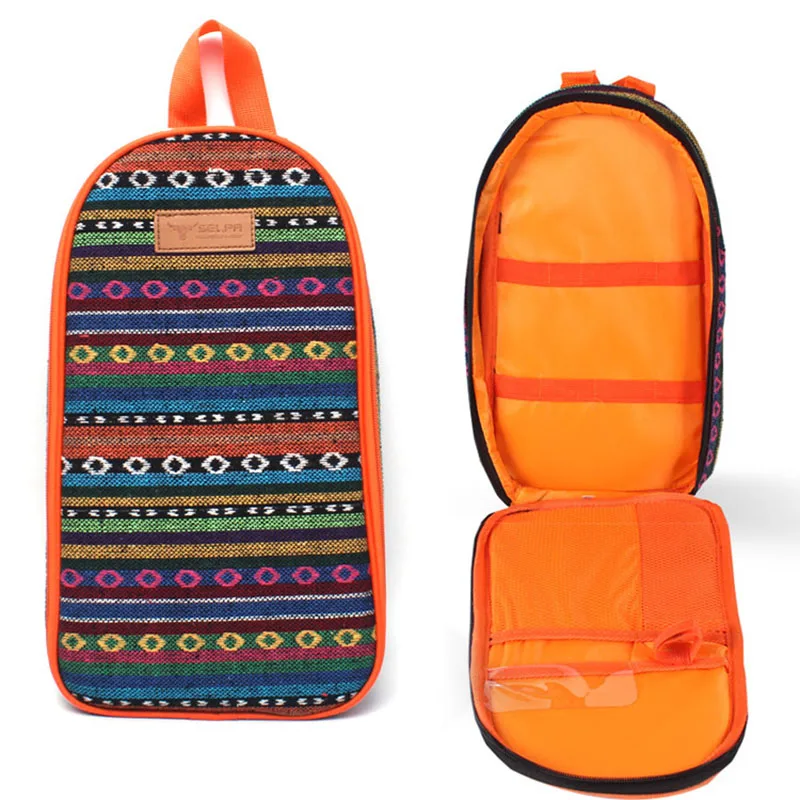 Outdoor Camping Travel Cooking Utensils Organizer Travel Storage Bag Portable Pouch for BBQ Camp Cookware Kitchen Kit