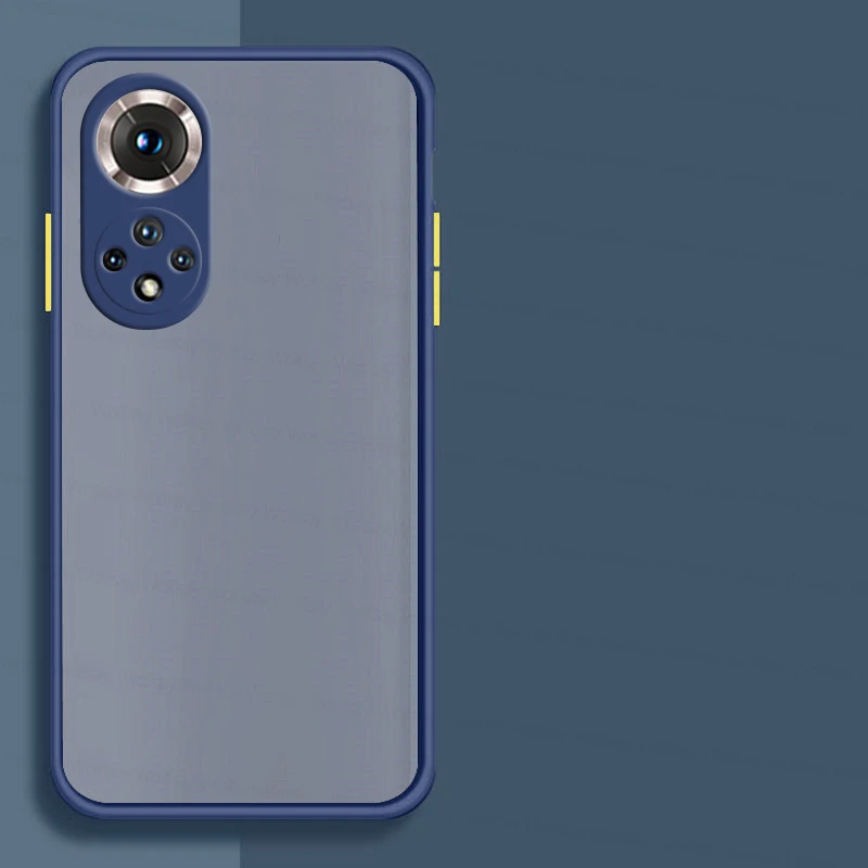 Funda de PC mate para Honor 50, 20, 30, 50, V30, V40, X20 SE, a prueba de golpes, funda trasera dura de TPU suave para Honor 50 Lite-2