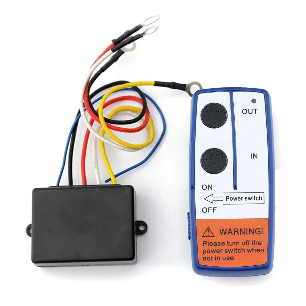 

23A DC 12V 50FT Remote Control Kit Wireless Winch Remote Control Switch For Truck ATV SUV Winch Universal Switch