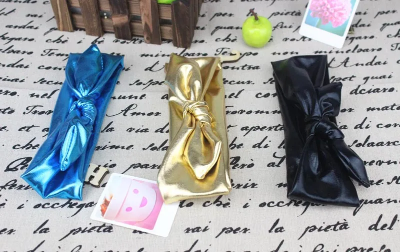 1 шт. повязка на голову с блестящим бантом для маленьких девочек бантик-ушки