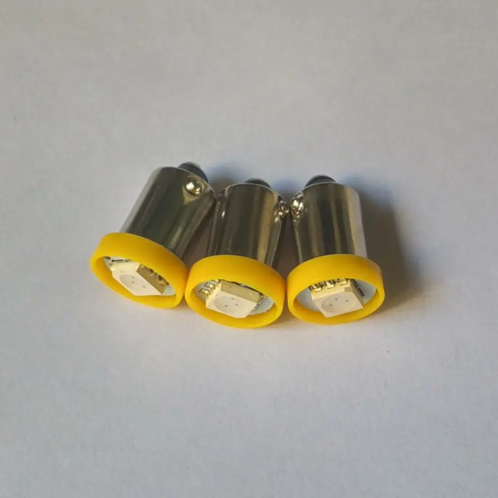 Светодиодный автомобильное освещение BA9S 1 SMD 5050 светодиодный авто лампы DC6.3 для