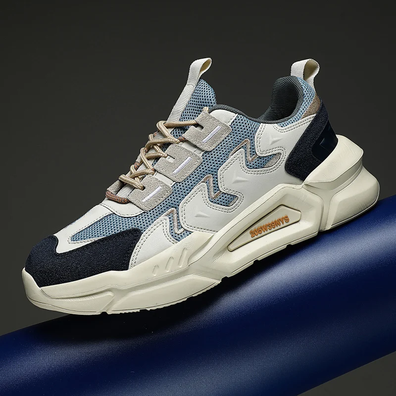 

New Autumn Men Sports Shoes Outdoor Mesh Male Running Women Sneakers Couple Chunky Shoes Comfortable Lightweight Chaussure Homme