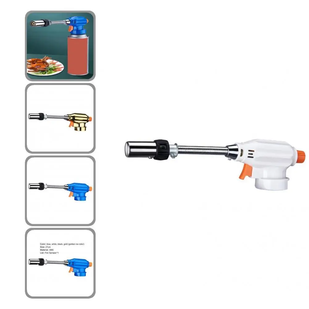 

Useful Strong Power Reliable Welding Gas Torch Professnal Adjustable Flame Torch for Soldering Metal Gas Torch