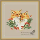 Набор для вышивки крестиком loyal partner - Fox 36-31, ткань aida, 18 карат, 14 карат, холст, хлопчатобумажная нить, наборы для вышивки, набор для рукоделия сделай сам