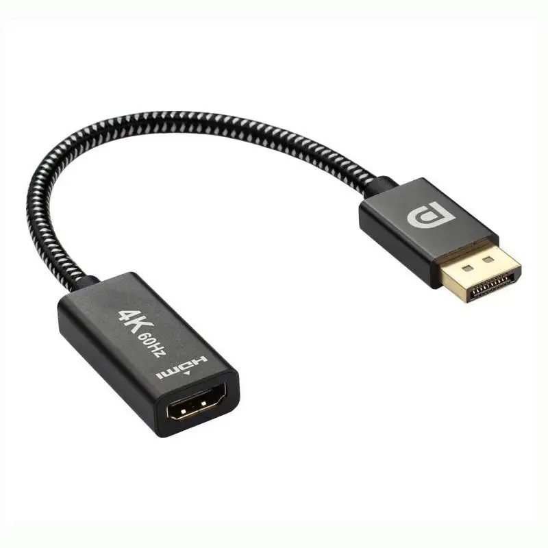 4K 60 Гц порт дисплея DP к HDMI адаптер кабель конвертер для ПК проектор ноутбука