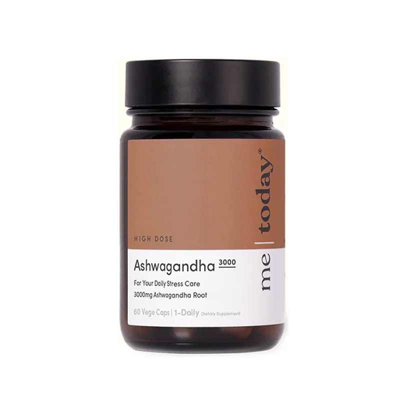 

Me today Ashwagandha capsules 60 capsules/bottle free shipping