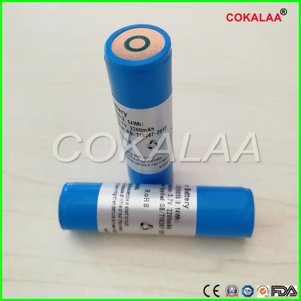 1 шт. Перезаряжаемые литий-ионный аккумулятор для светодиодный Беспроводной