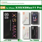 ЖК-дисплей GW OLED для iPhone X, XS Max, 11Pro, модуль дигитайзера, протестированный сенсорный экран, пиксель без мертвой зоны, запасные части ЖК-дисплея + подарок