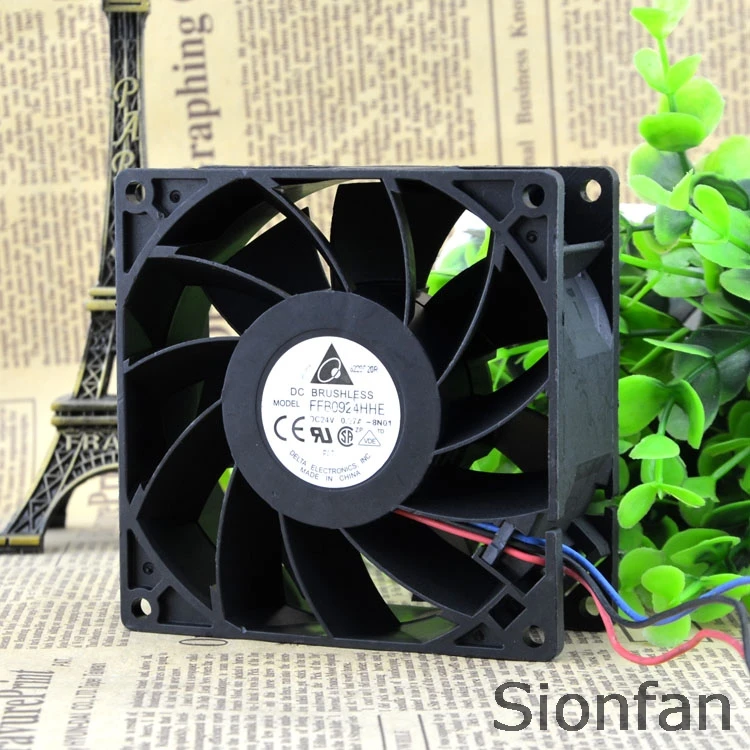 Для оригинального Delta FFB0924HHE 9238 24v0.27A беззвучный Инвертер рабочий охлаждающий