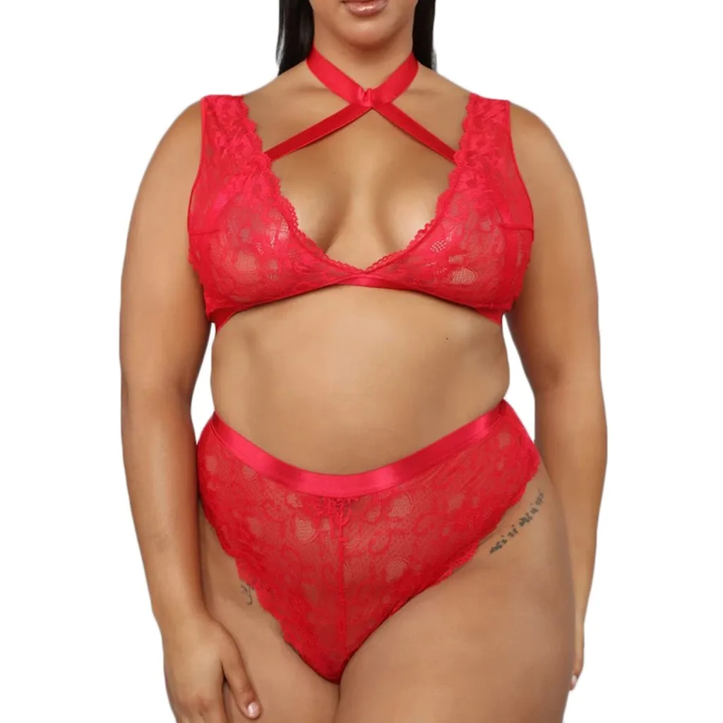 Новое Сексуальное Женское кружевное Белье наряд для спальни бюстгальтер с