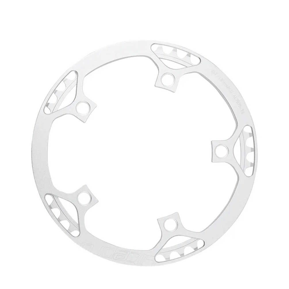 Litepro BMX Bicycle BCD130 Single Disc Gear Round Plate Crankset 45/47/53/56/58T Folding Bike Chainwheel Crank Chainring