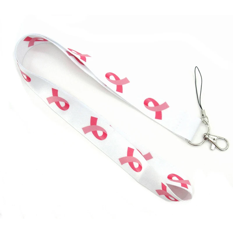 Фон с изображением цветных лент Рак молочной железы ремешков брелок мобильный