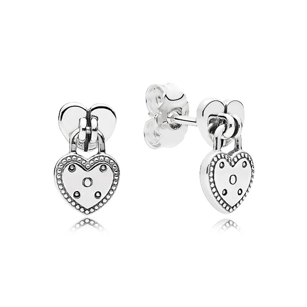 

925 Sterling Silver Earrings Fashion Clover Starfish Five Pointed Star Crescent Moon Crystal Earring For Women Party Jewelry