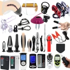 Анальный вибратор BDSM Electric Shock, кольцо для члена, кольцо для массажа головки члена, инструмент для сексуального секса