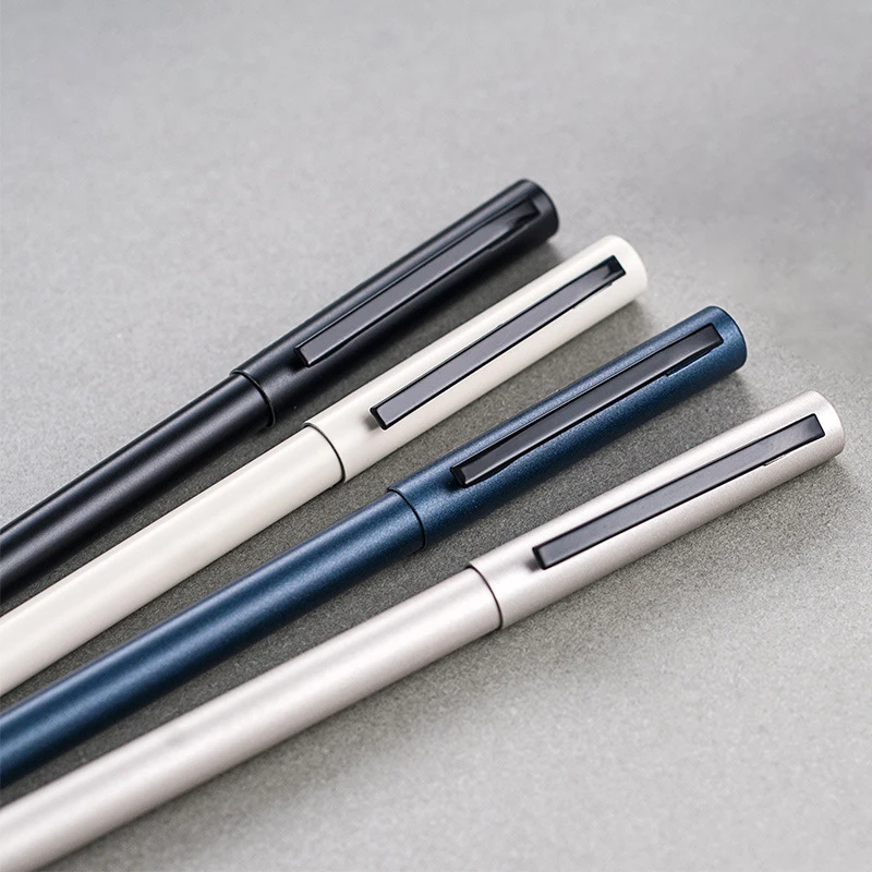 1 шт. металлический гелевая ручка 0 5 мм с черными чернилами нейтральный для